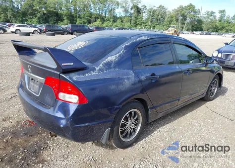 2010 Honda Civic Lx из США, поврежденный, VIN 2HGFA1F57AH551685